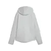 Puma EVOSTRIPE FZ Hoodie Gri Kadın Sweatshirt