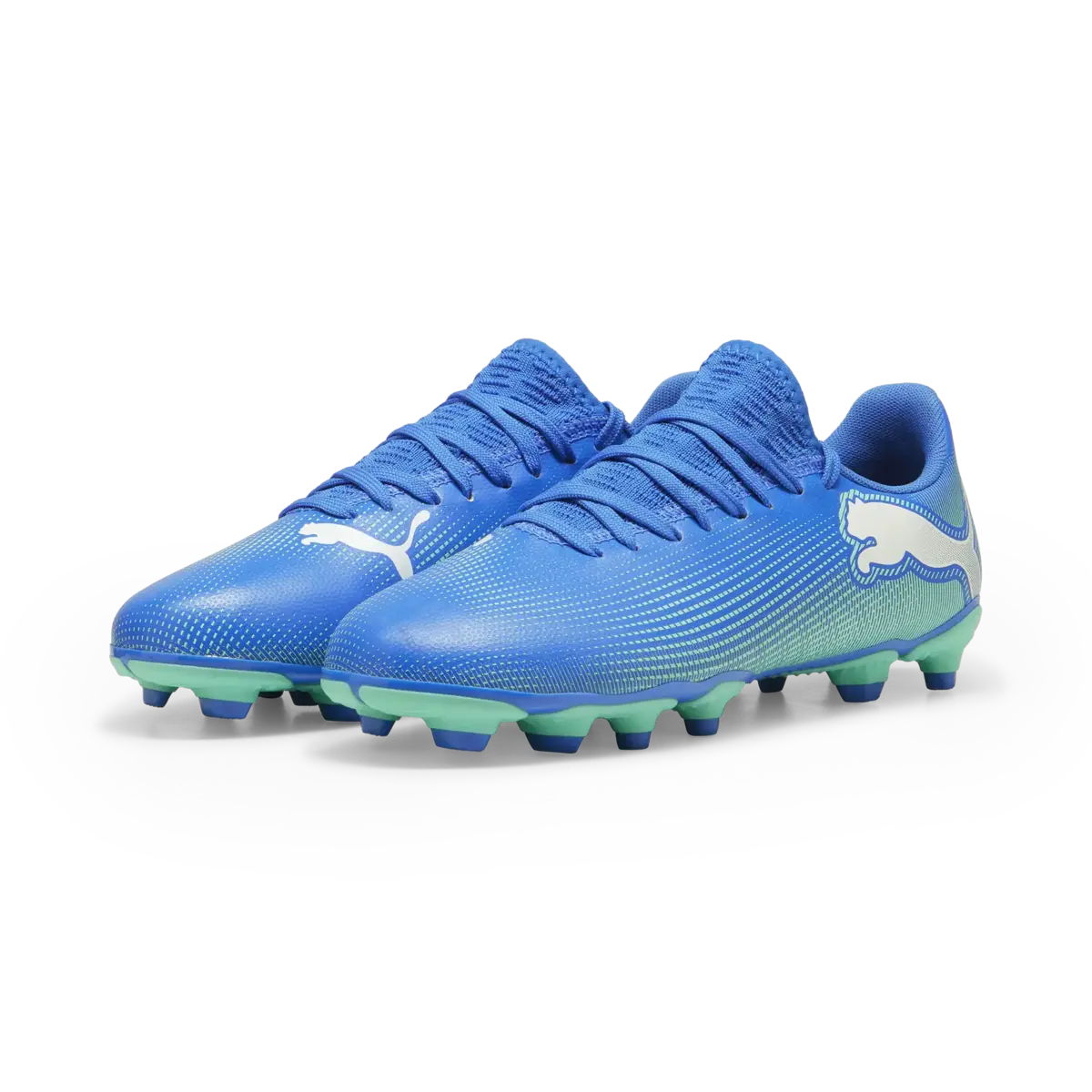 Puma FUTURE 7 PLAY FG/AG Jr Mavi Çocuk Krampon