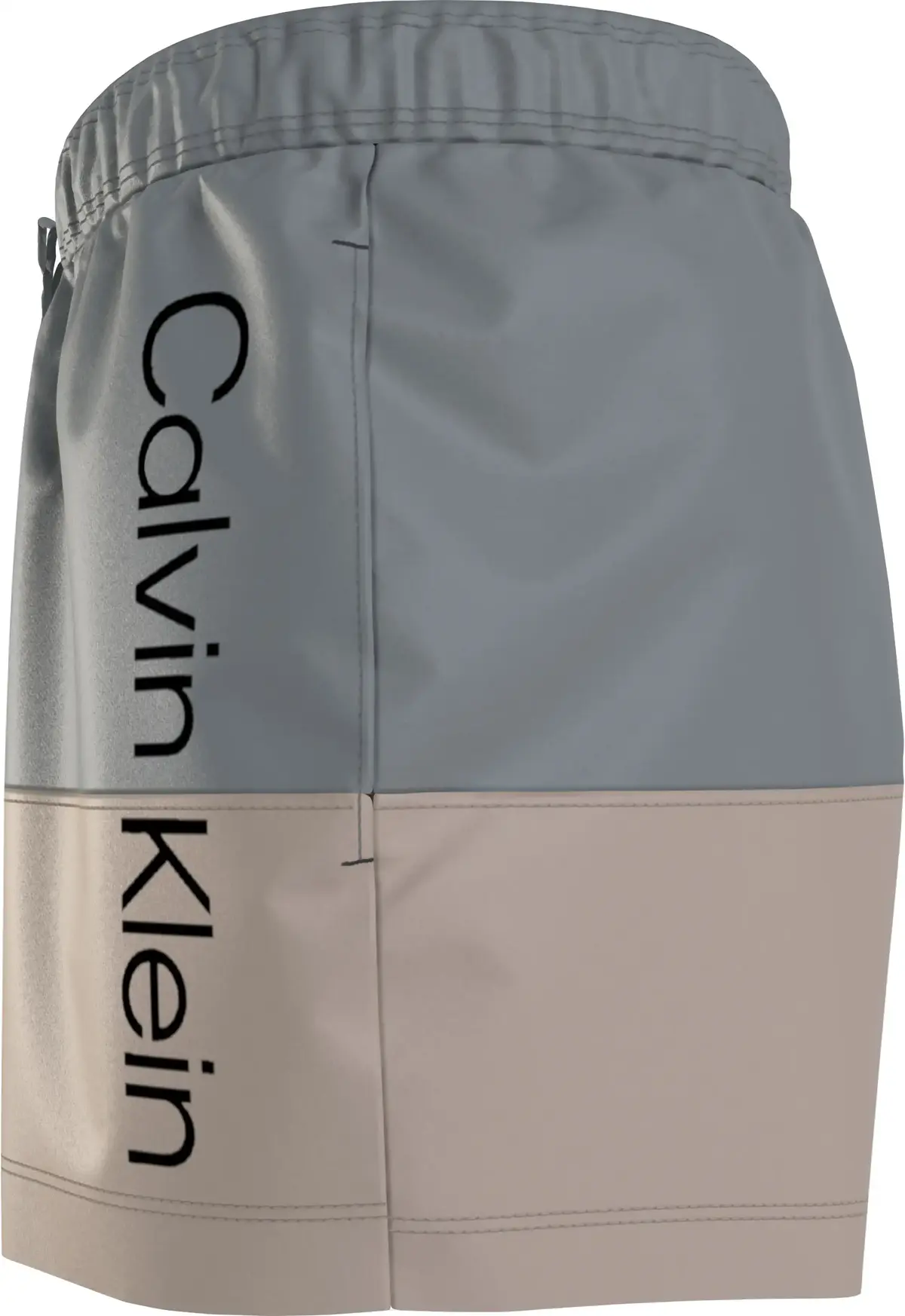 Calvin Klein SHORT DRAWSTRING Erkek Gri Deniz Şortu