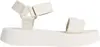 Calvin Klein SANDAL VELCRO WEBBIN, AEO Krem Kadın Terlik