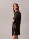 Faux Leather T-shirt, UB1