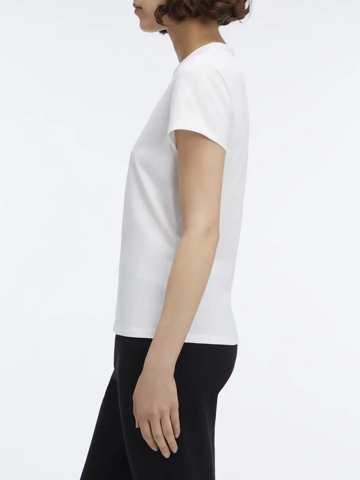 Calvin Klein Beyaz Kadın T-Shirt & Polo