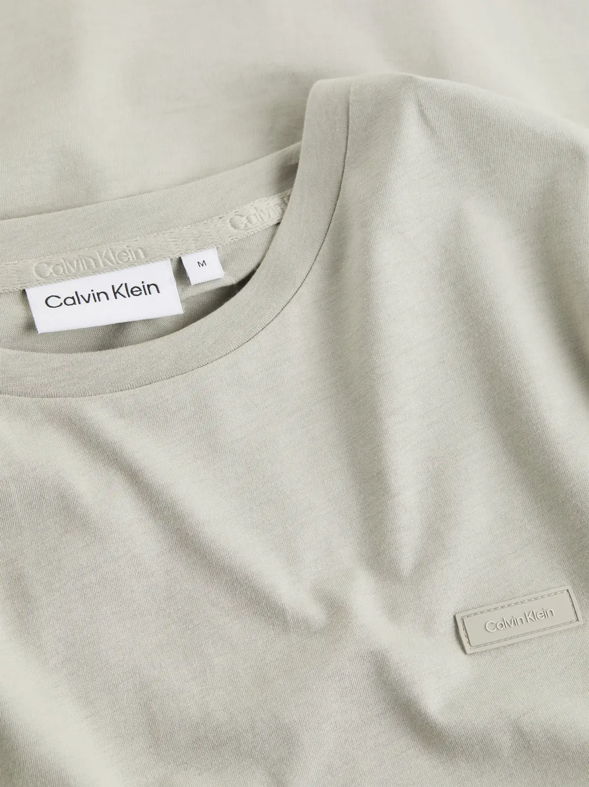 Calvin Klein LIQUID TOUCH T-SHIRT, RAJ Bej Erkek T-Shirt & Polo