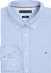 Tommy Hilfiger NATURAL SOFT FLEX PR Erkek Mavi Gömlek