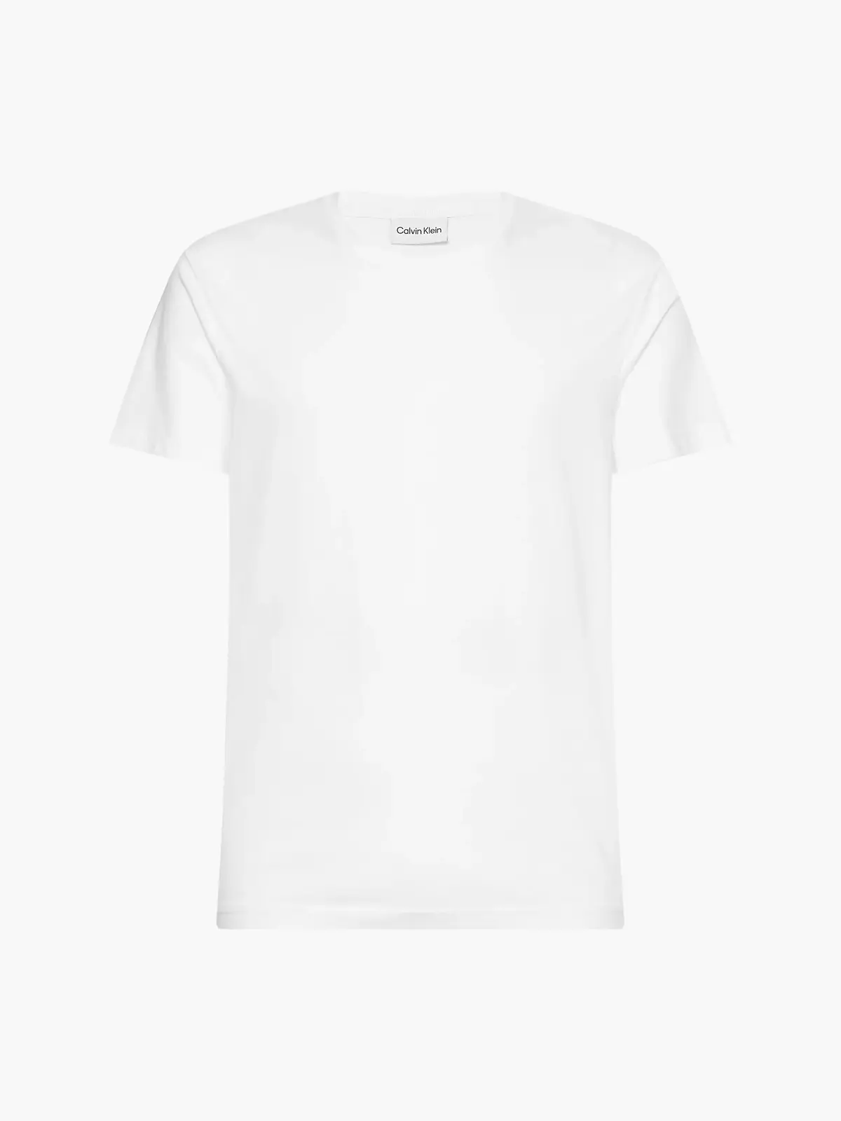 Calvin Klein SMOOTH COTTON T-SHIR Erkek Beyaz T-Shirt