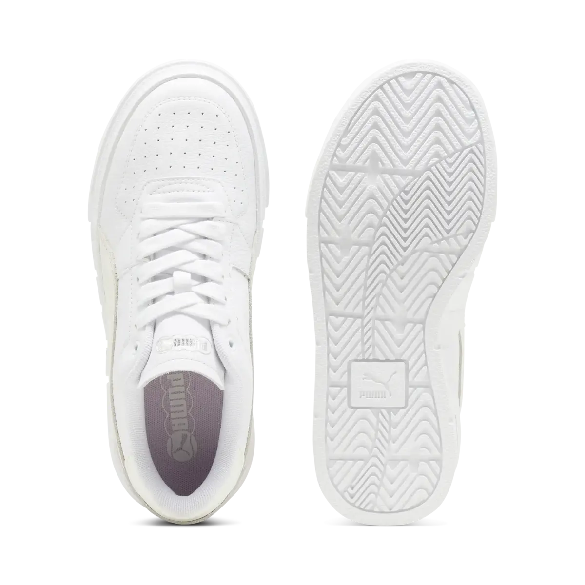 Puma PUMA Cali Court Lth Wns Beyaz Kadın Günlük Spor Ayakkabı