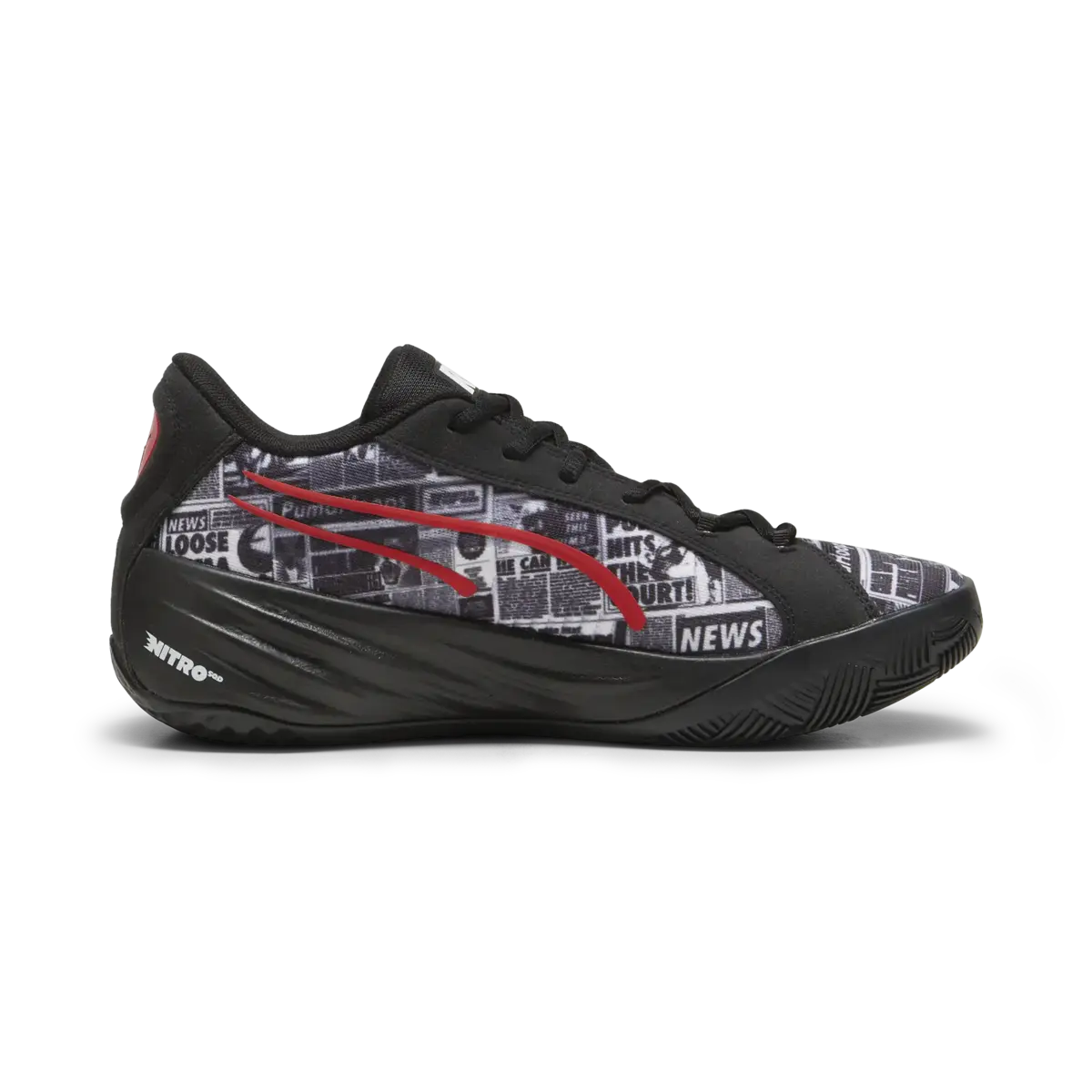 Puma All-Pro Nitro 2 Media Day Siyah Unisex Spor Ayakkabı & Sneaker