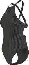 Calvin Klein ONE PIECE HIGH NECK- Kadın Siyah Mayo