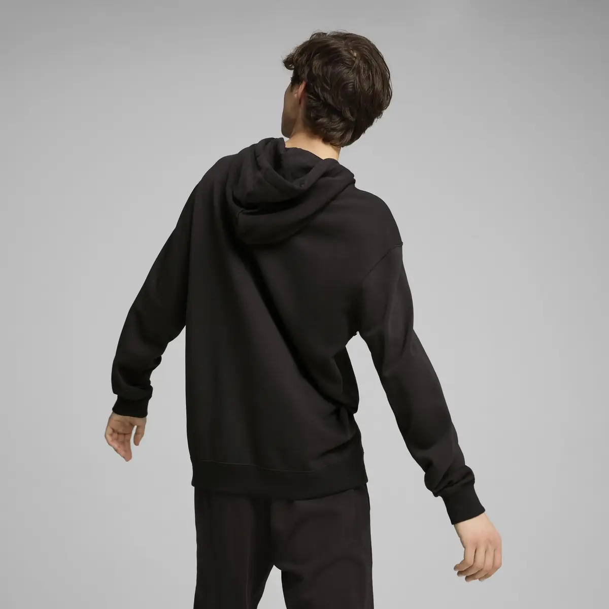 Puma SQUAD Hoodie Siyah Erkek Sweatshirt