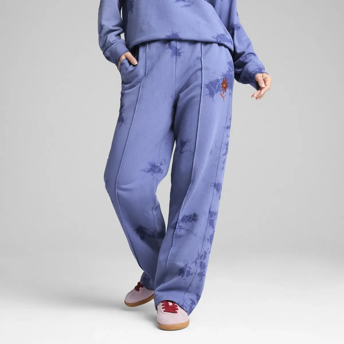 PUMA WARDROBE ESS Sweatpants Mavi Kadın Eşofman Altı