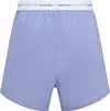 Calvin Klein LOGO WB POPLIN SHORT, PWB Mavi Kadın Şort