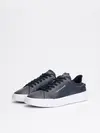 Tommy Hilfiger TH COURT LTH DETAIL, DW5 Siyah Erkek Spor Ayakkabı & Sneaker