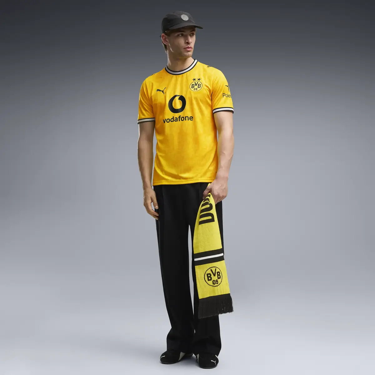 PUMA BVB Home Jersey Replica Sarı Erkekı Forma