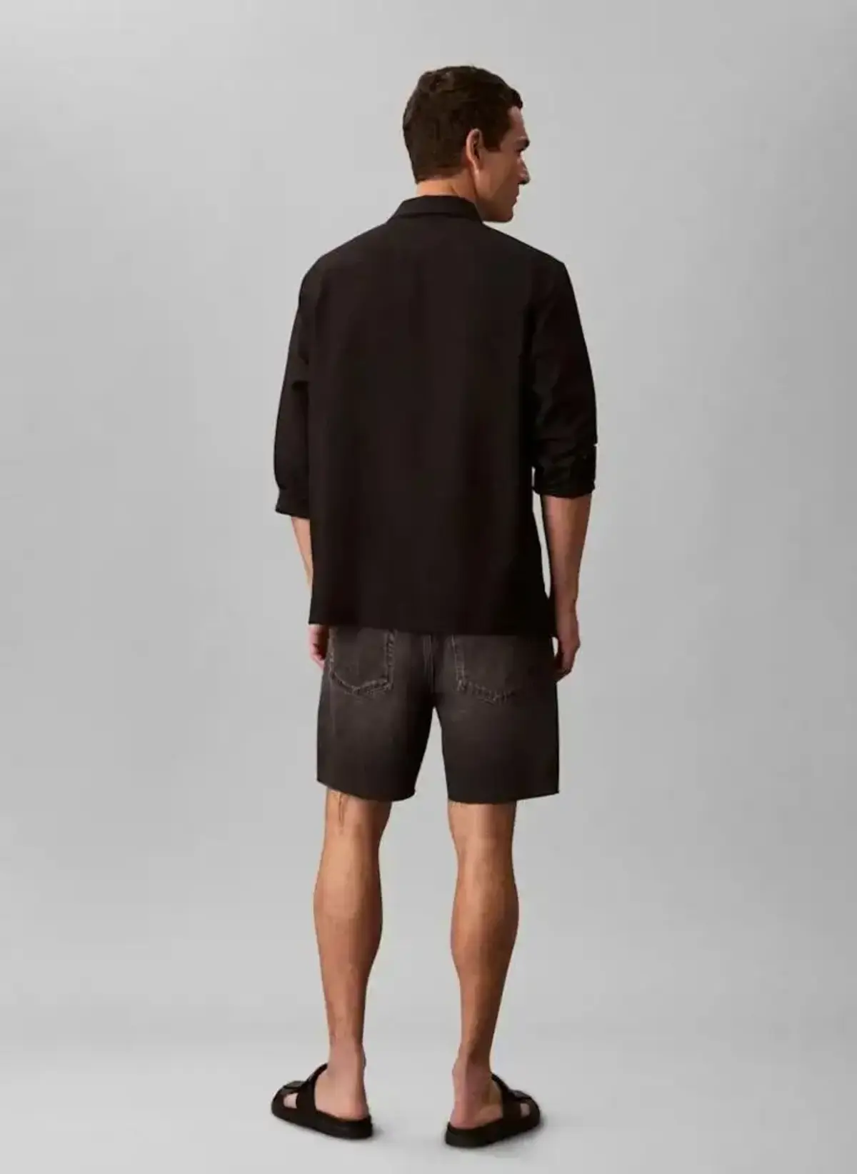 Calvin Klein BLACK FOG CLASSIC SHORT 7IN REGE Siyah Erkek Şort Calvin Klein BLACK FOG CLASSIC SHORT 7IN REGE Siyah Erkek Şort