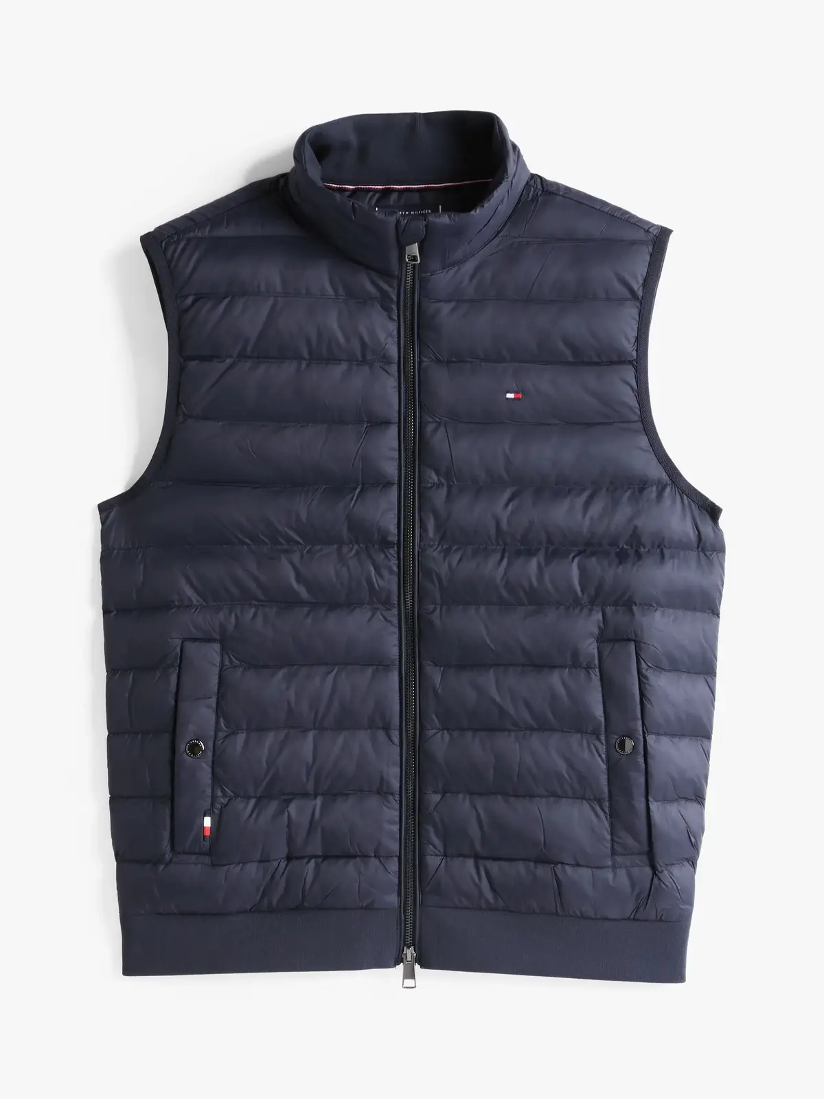 Tommy Hilfiger MIX MEDIA VEST, DW5 Siyah Erkek Sweatshirt