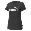 Puma ESS+ Metallic Logo Tee Kadın T-Shirt & Polo