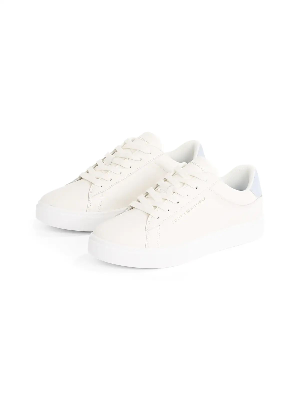 Tommy Hilfiger ESSENTIAL COURT SNEA Beyaz Kadın Spor Ayakkabı & Sneaker