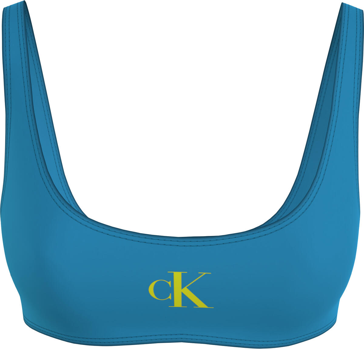 Calvin Klein BRALETTE-RP Kadın Mavi Bikini Üstü