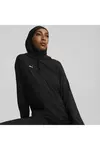 Puma Modest Activewear Hoodie Siyah Kadın Koşu Ve Yürüyüş Hoodie