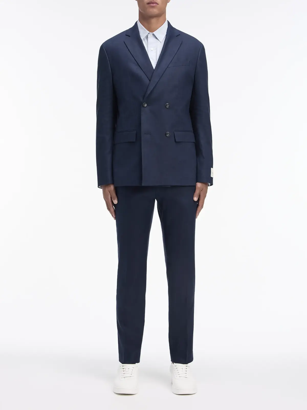 Calvin Klein LINEN LYOCELL STRETC, CEF Lacivert Erkek Pantolon