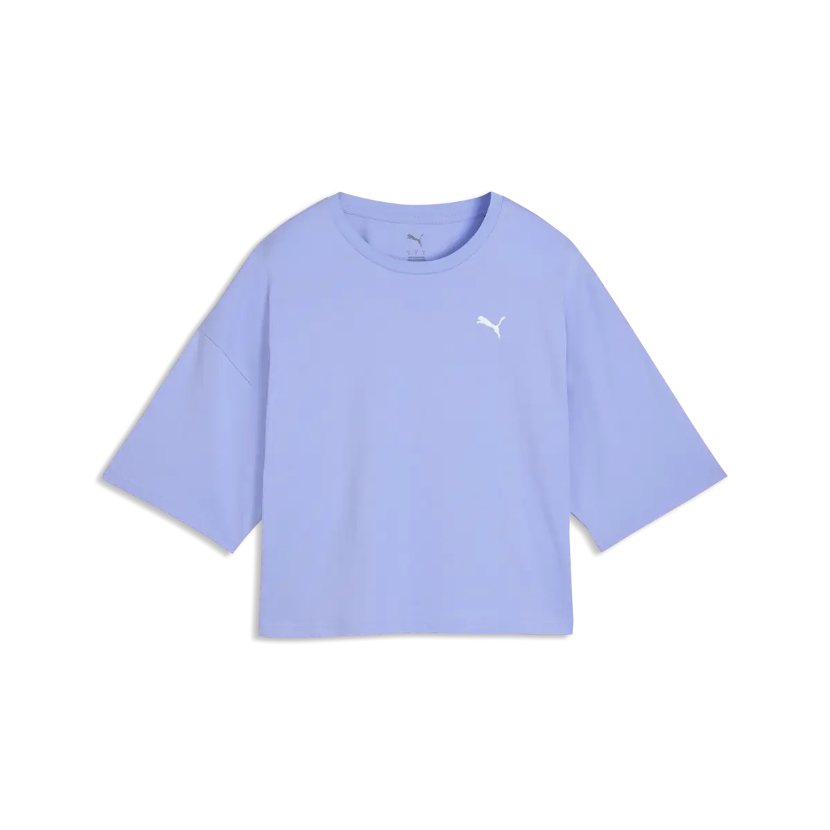 Puma WARDROBE ESS Oversized Tee Mavi Kadın T-Shirt