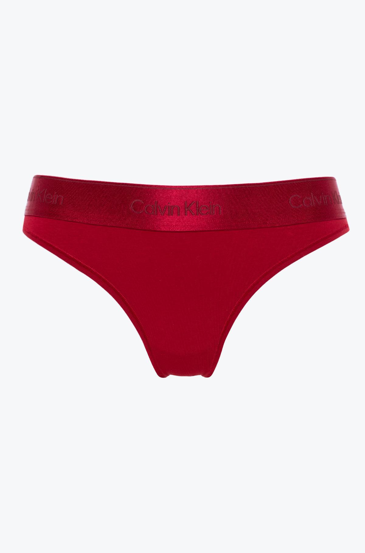 Calvin Klein BIKINI, XLL Kırmızı Kadın Külot