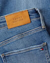 Tommy Hilfiger BOOTCUT HW LEO Kadın Mavi Kot Pantolon