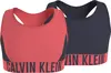Calvin Klein 2PK BRALETTE Kadın Pembe Bralet