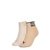 Puma PUMA WOMEN PLACED LOGO SHORT SOCK 2P Pembe Kadın 2'li Çorap