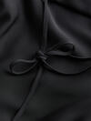 Calvin Klein RECYCLED CDC MIDI SL Kadın Siyah Elbise
