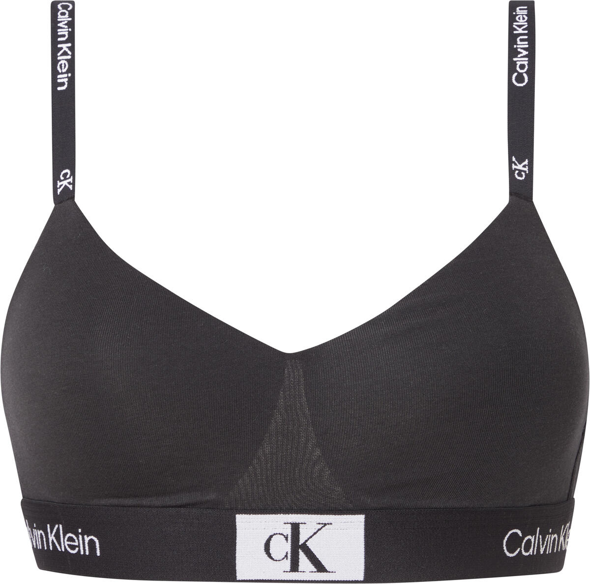 Calvin Klein LGHT LINED BRALETTE Kadın Siyah Bralet