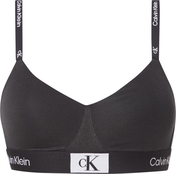 Calvin Klein LGHT LINED BRALETTE Kadın Siyah Bralet