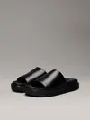 Calvin Klein FLAT MOLDED SANDAL S, 0GJ Siyah Kadın Terlik