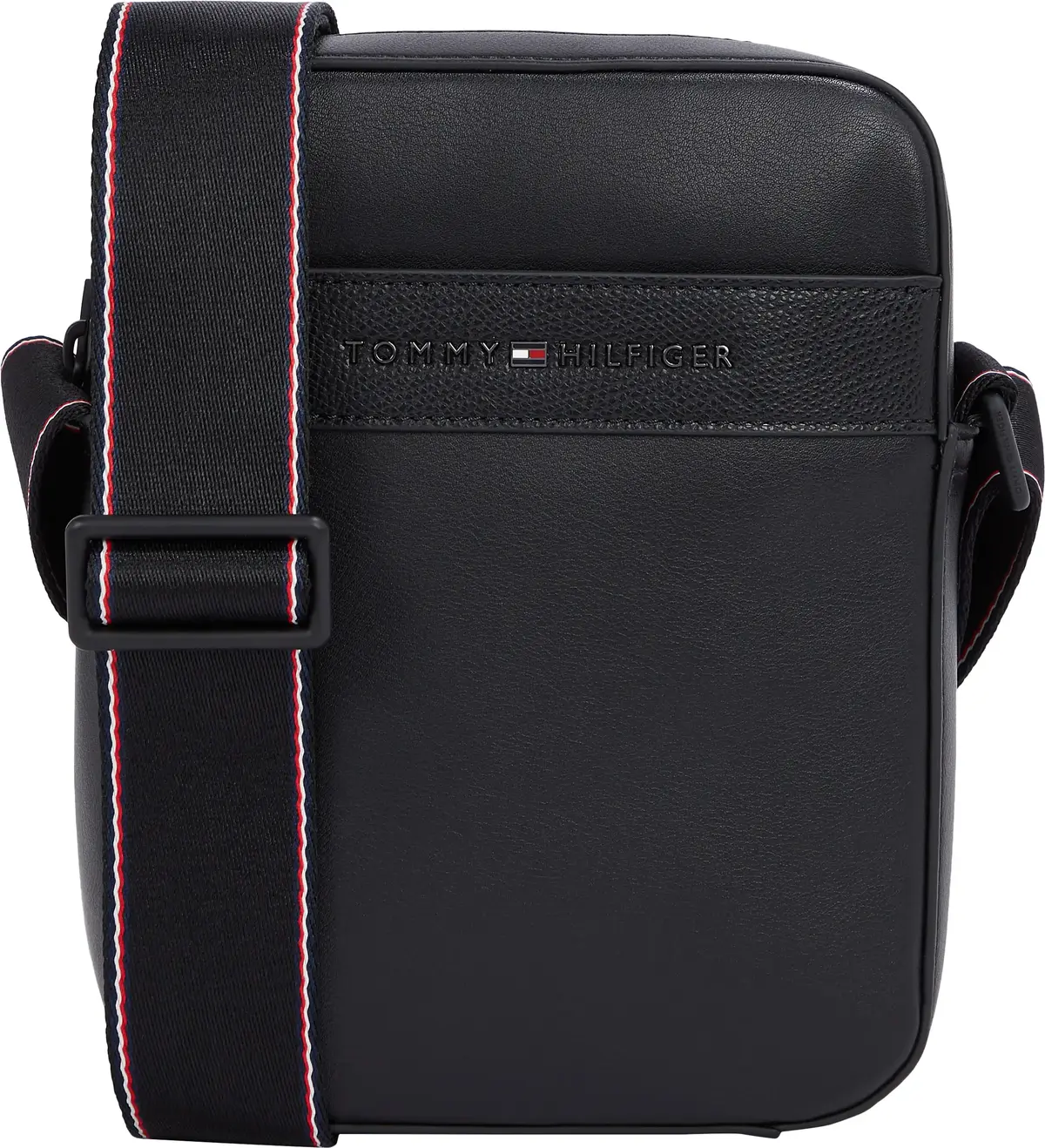 Tommy Hilfiger TH CORP MINI REPORTE, BDS Siyah Erkek Çanta & Cüzdan