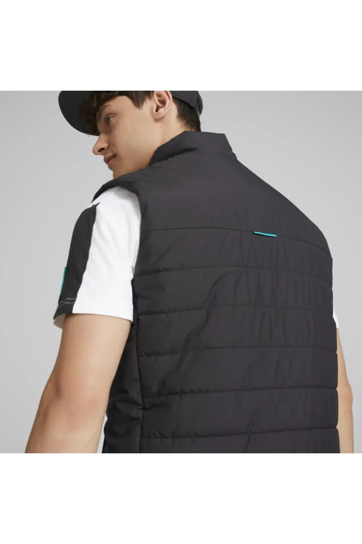Puma Mapf1 Mt7 Padded Gilet Siyah Erkek Şişme Yelek