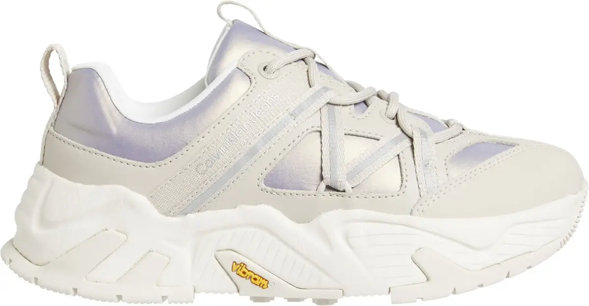 Calvin Klein CHUNKY RUN VIBRAM LA Kadın Krem Günlük Spor Ayakkabı