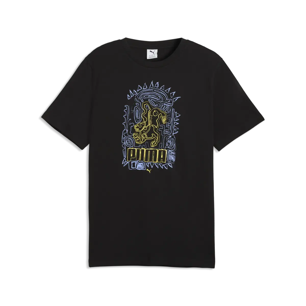 PUMA GRAPHIC Tee Siyah Erkek T-Shirt