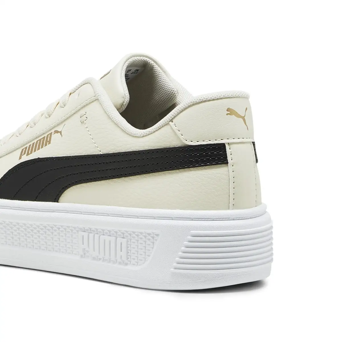 Puma Smash Platform v3 Kırık Beyaz Kadın Günlük Spor Ayakkabı
