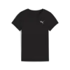 PUMA WARDROBE ESS Slim Tee Siyah Kadın T-Shirt