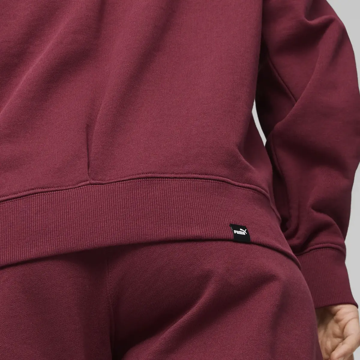 Puma HER Full-Zip Hoodie TR Bordo Kadın Hoodie