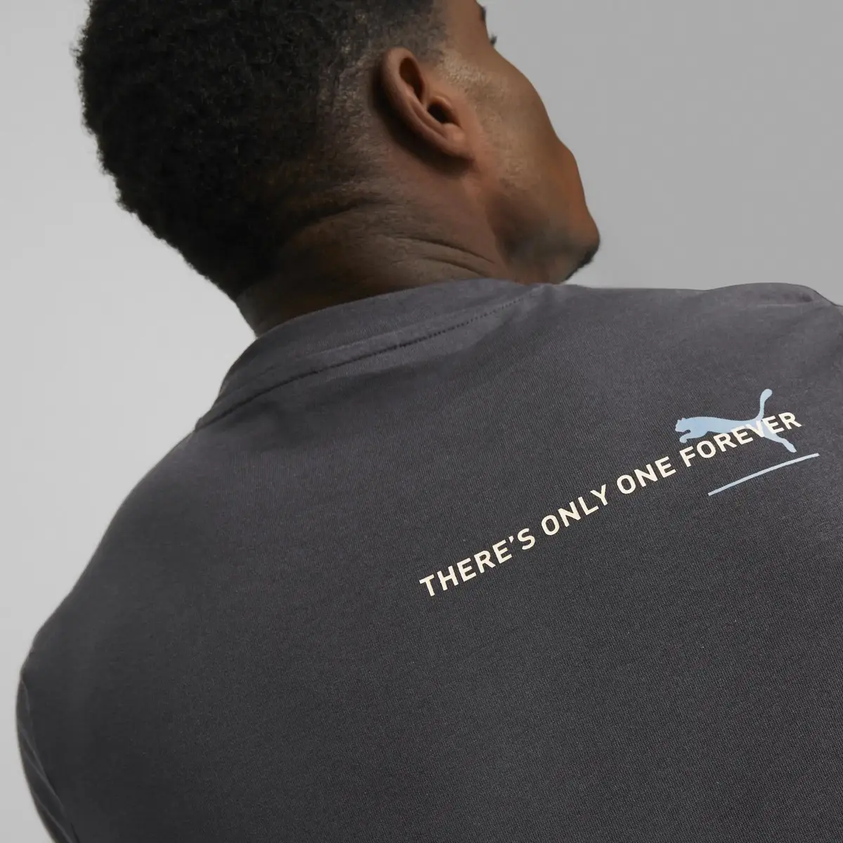 Puma ESS BETTER Tee Flat Dark Gray Gri Erkek T-Shirt