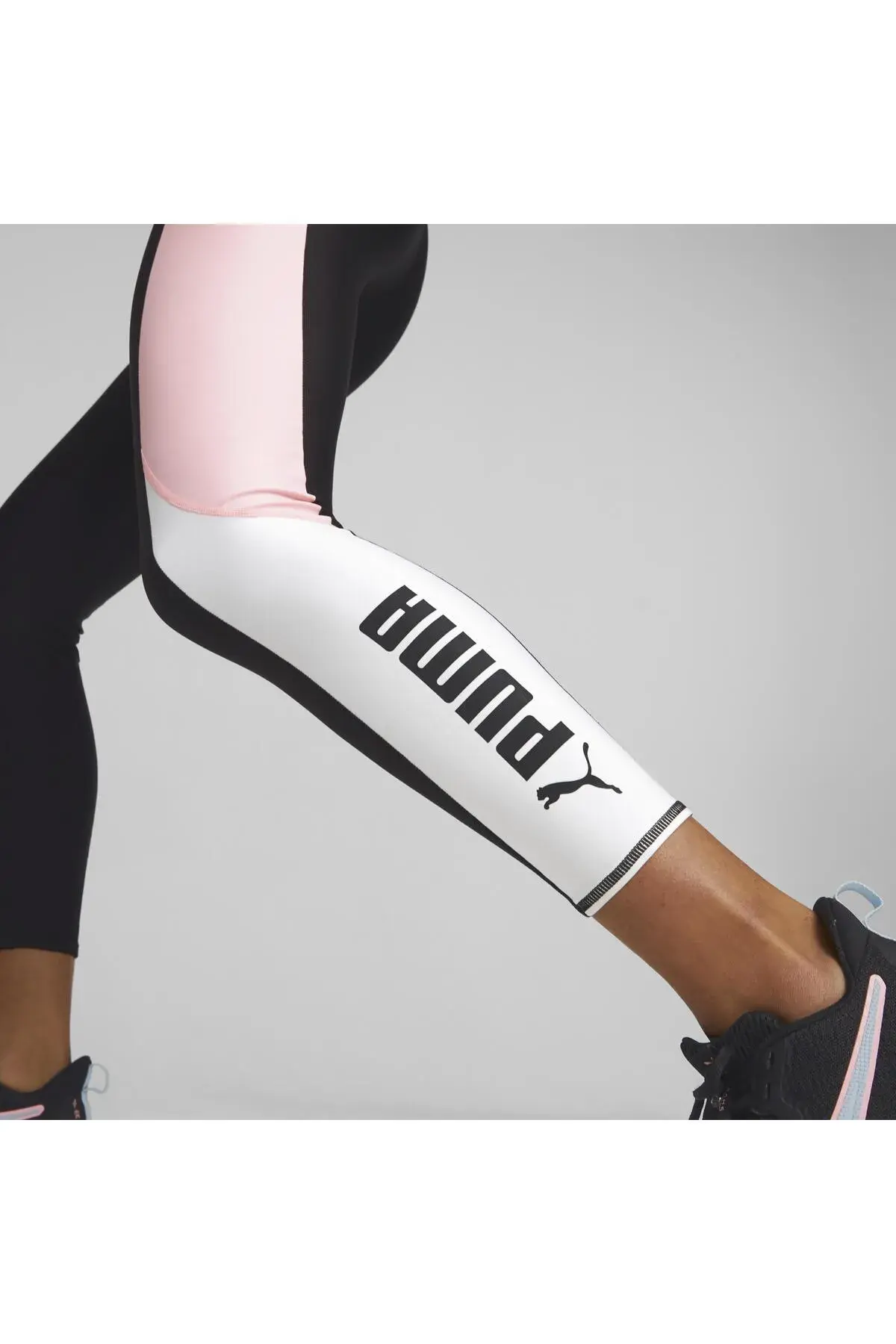 Puma FIT EVERSCULPT COLOR BLOCK HW 7/8 TIGHT Siyah Kadın Tayt