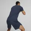 Puma Men s Graphic Tee Training Lacivert Erkek/Unisex Koşu ve Performans T-Shirt