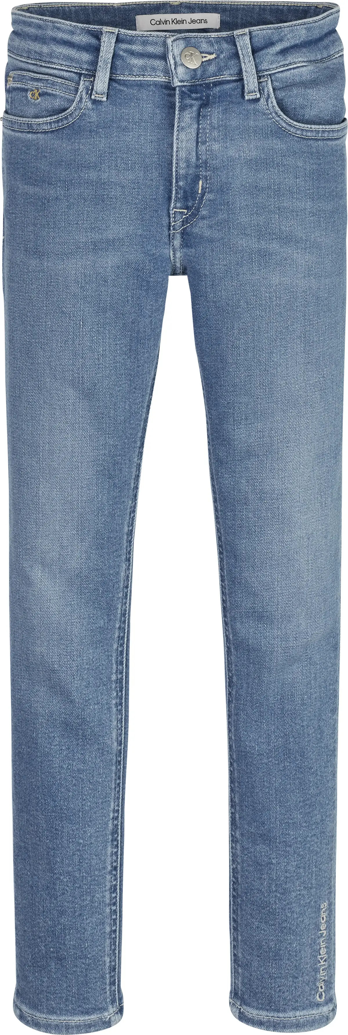 Calvin Klein SKINNY MR AZURE BLUE Kadın Mavi Kot Pantolon