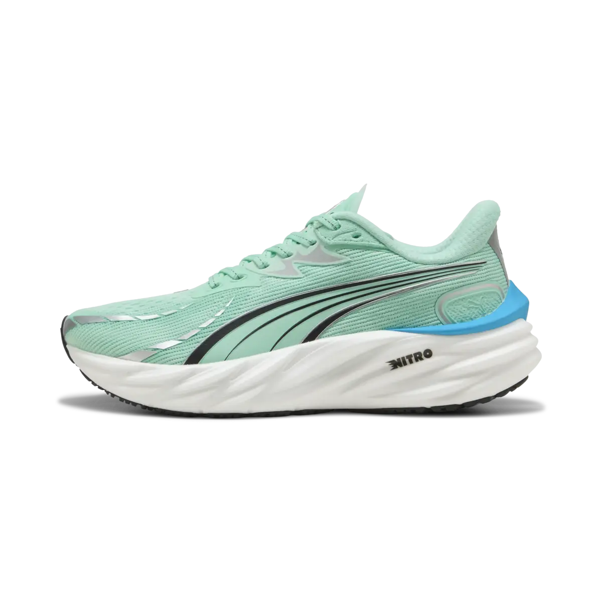 Puma Velocity NITROTM4 Wns Yeşil Kadın Yürüyüş ve Koşu Ayakkabısı