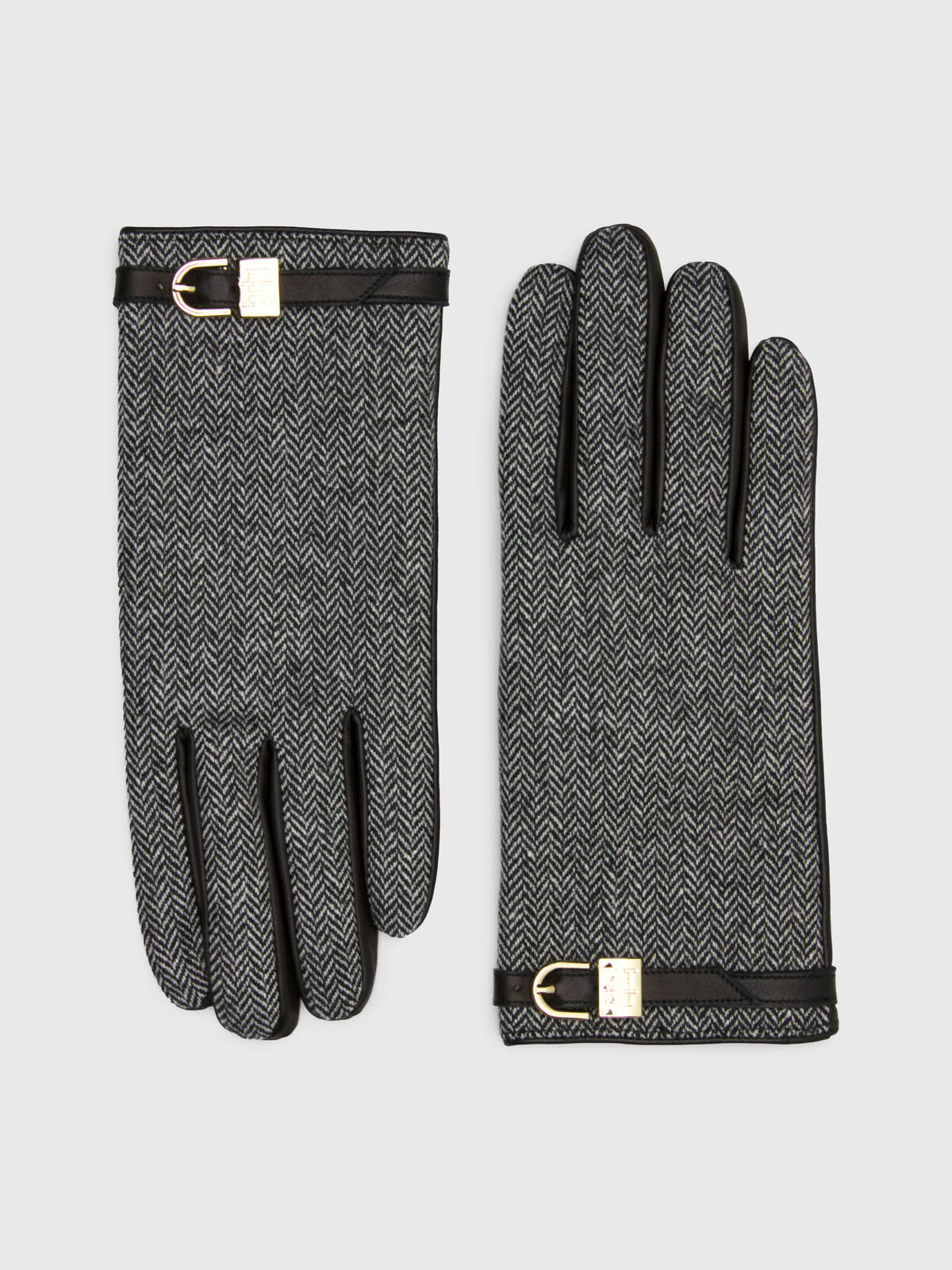 Tommy Hilfiger TH EVENING GLOVES HE Kadın Gri Eldiven
