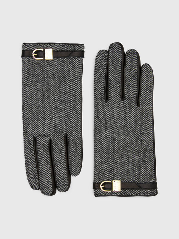 Tommy Hilfiger TH EVENING GLOVES HE Kadın Gri Eldiven