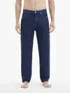 Calvin Klein REGULAR TAPER Erkek Mavi Kot Pantolon