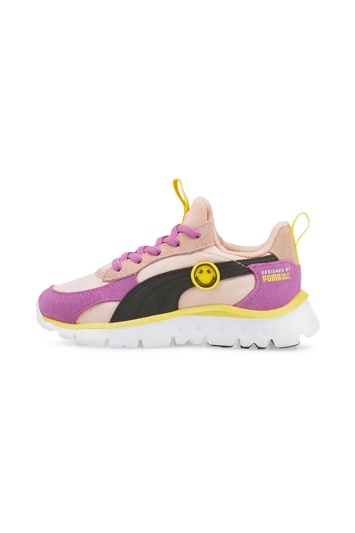 Puma Wr Flex Slip On Smıleyworld Ps Rose Quartz Çocuk Çocuk Günlük Spor Ayakkabı