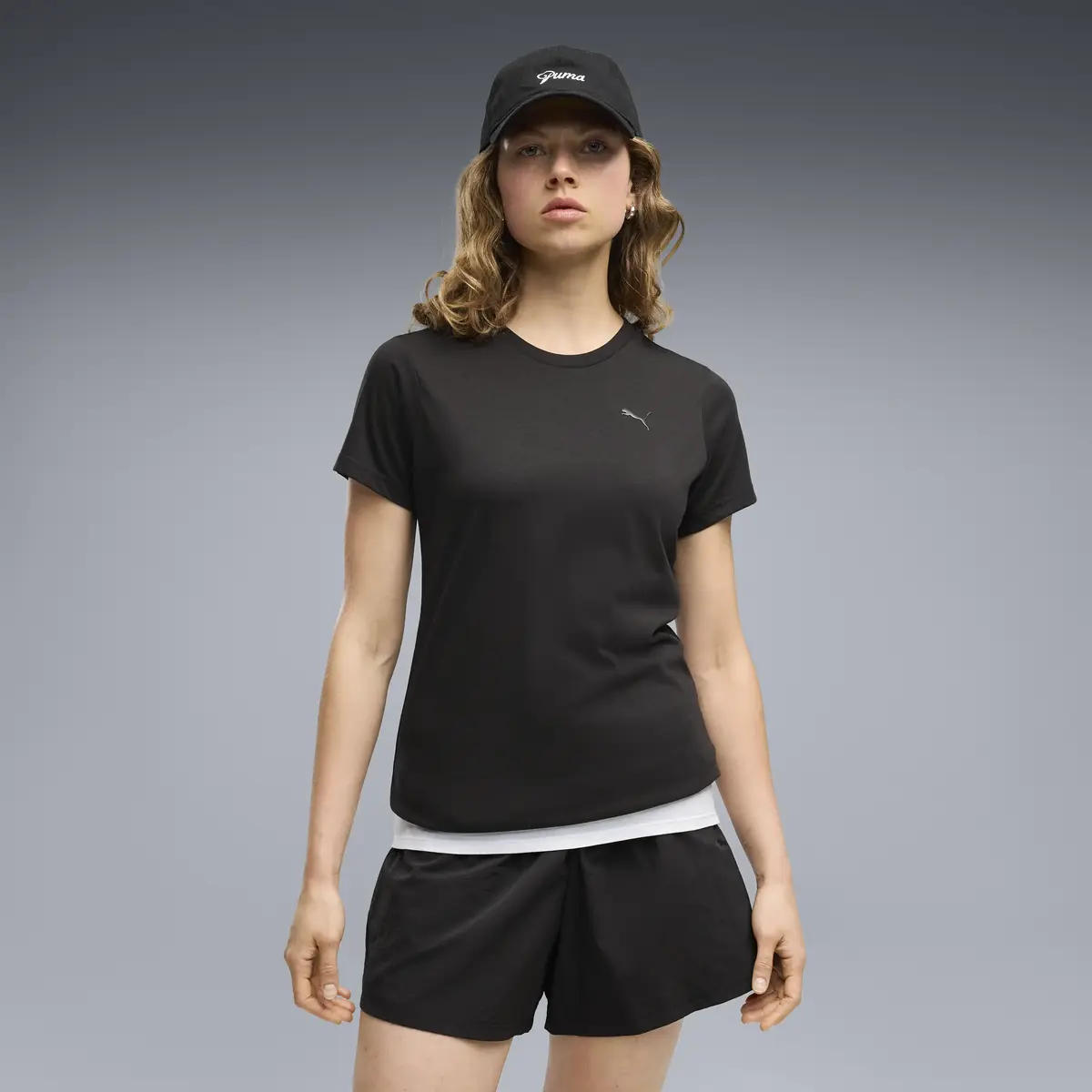 PUMA PUMATECH SENSE Tee Siyah Kadın T-Shirt